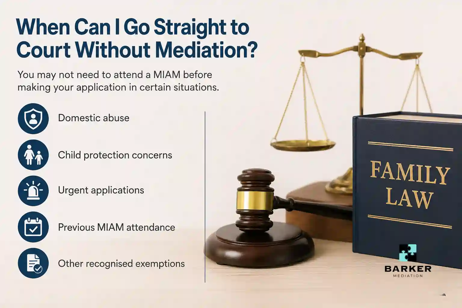 When Can I Go Straight to Court Without Mediation Rochdale?