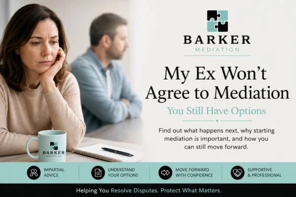 My Ex Won't Agree to Mediation Rochdale